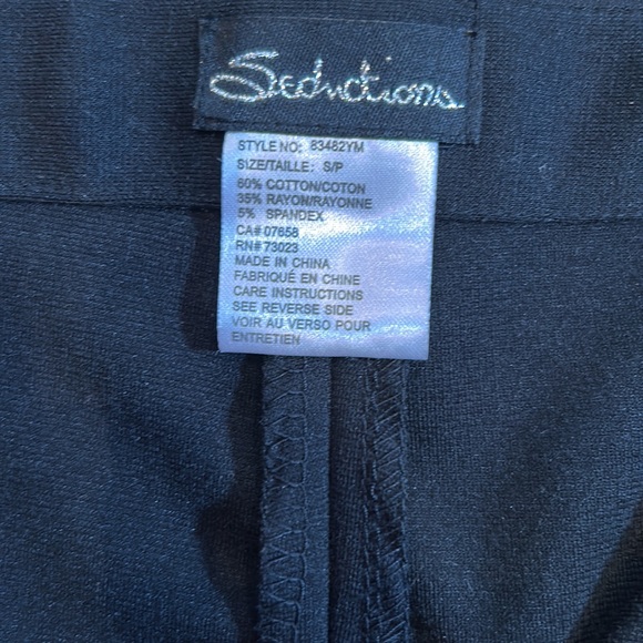 Fancy Black Leggings - Picture 5 of 6